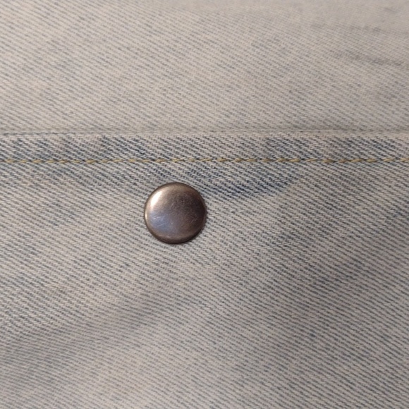 Forever 21 Oversized Denim Trucker Jacket size XS - Picture 8 of 16